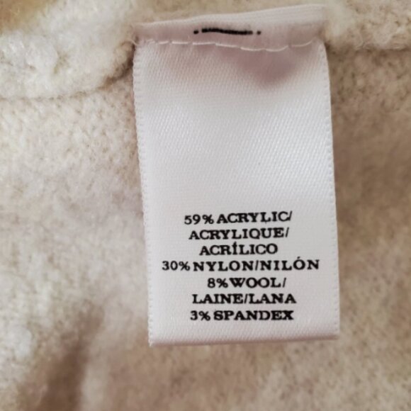 Ann Taylor Sleeveless Turtleneck Wool Blend Tunic Sweater L - Picture 5 of 6